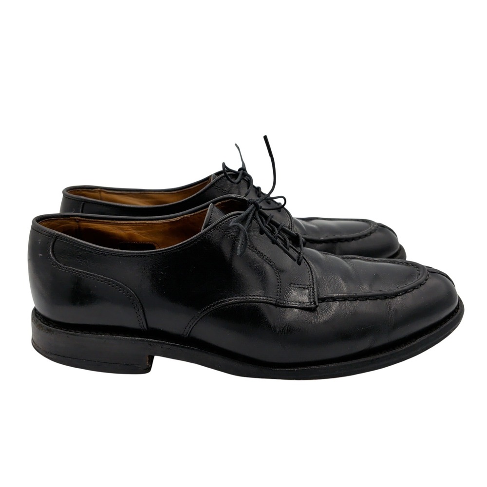 Allen Edmonds Bradley Black Leather‎ Split Toe Oxford Dress Shoes Men US 9D
